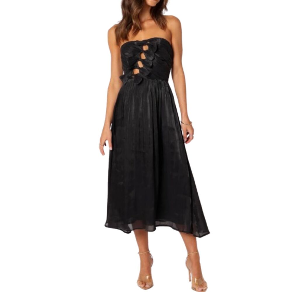 Petal & Pup NWT Mila Strapless Evening Midi Dress Size XL